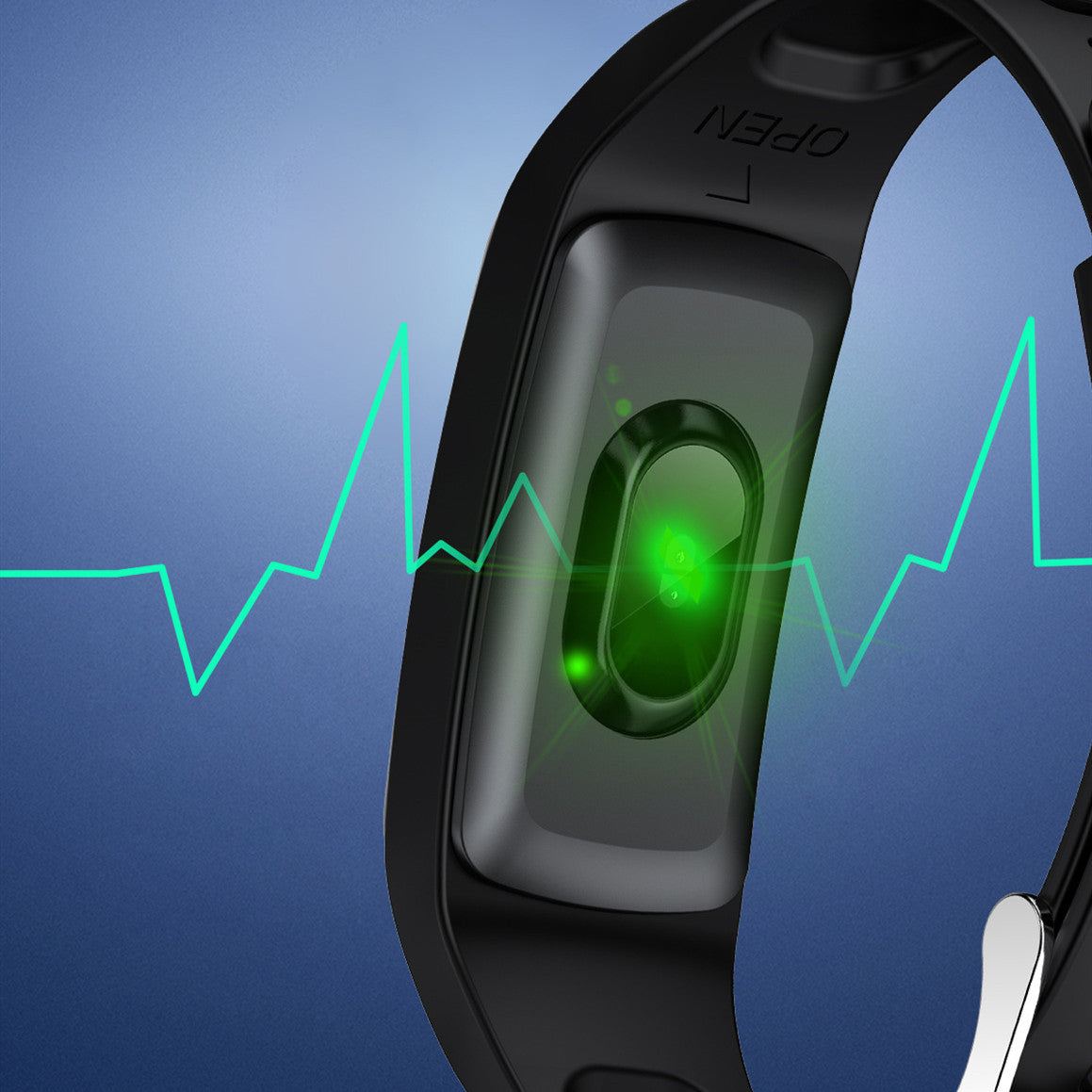 IP68 Waterproof Smart Bracelet With Large Heart Rate