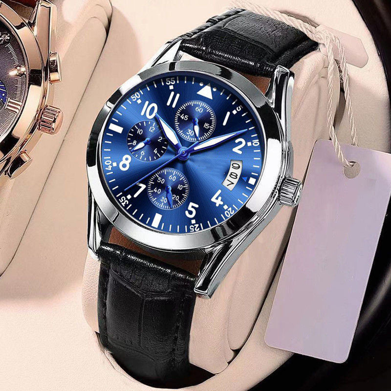 Automatic Mechanical Watch Men's Watch Luminous Calendar Waterproof Korean Fashion Quartz