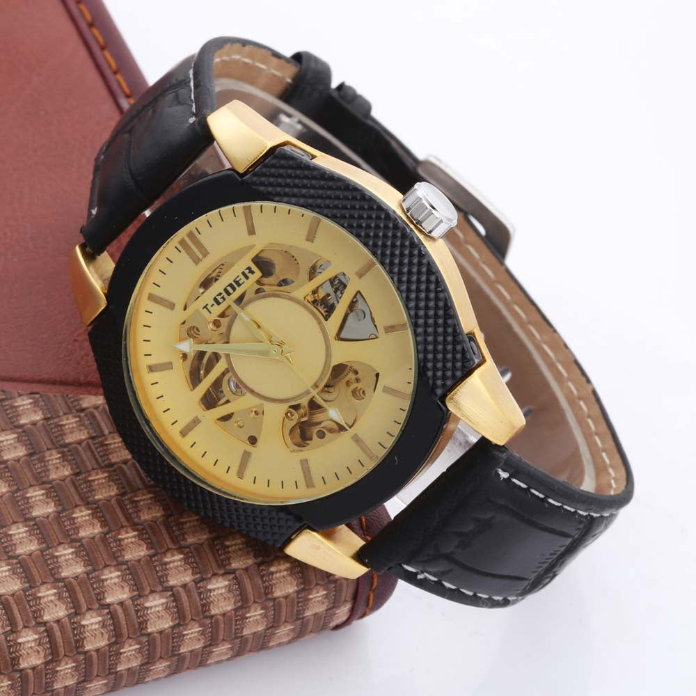 Automatic Mechanical Watch Belt Leisure Sports Luminous Waterproof Watch