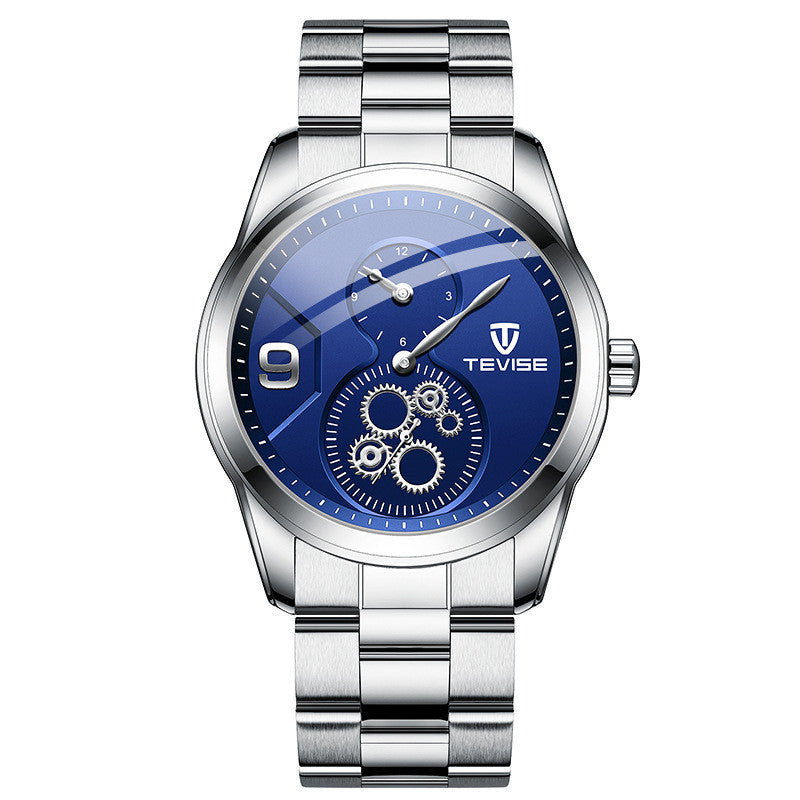Automatic Mechanical Watch Steel Band Waterproof Watch
