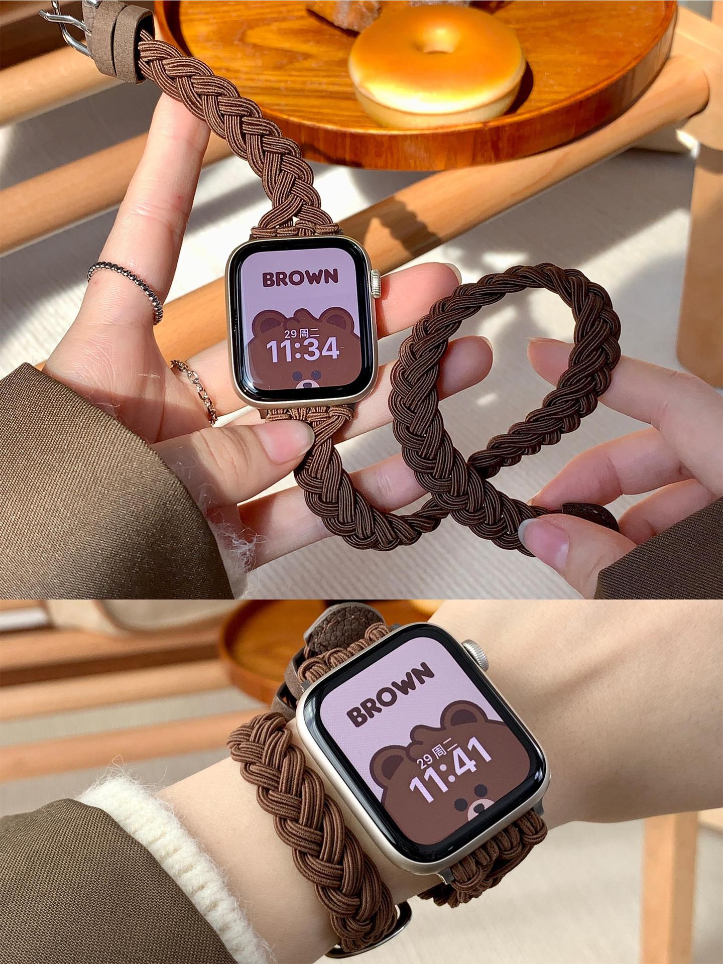Woven Double-loop Nylon Leather Strap