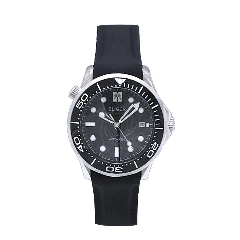 Sapphire mirror fully automatic mechanical watch