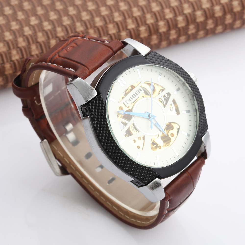 Automatic Mechanical Watch Belt Leisure Sports Luminous Waterproof Watch