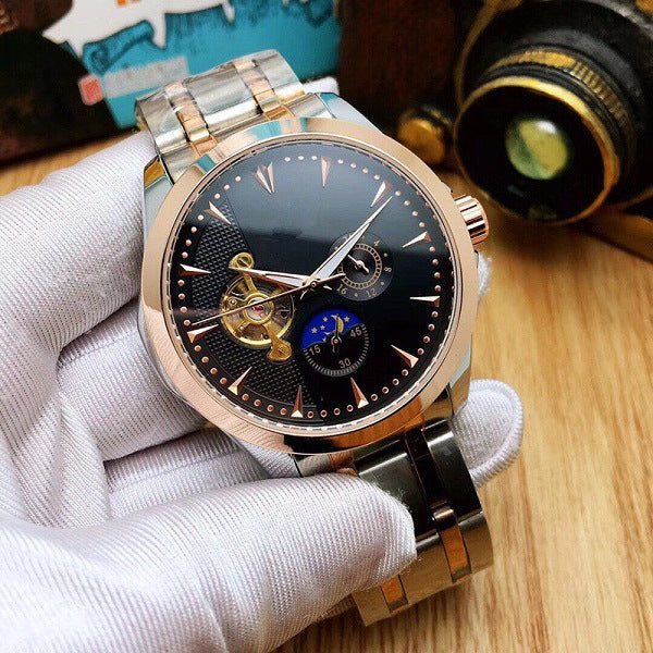 Steel Band Mechanical Watch