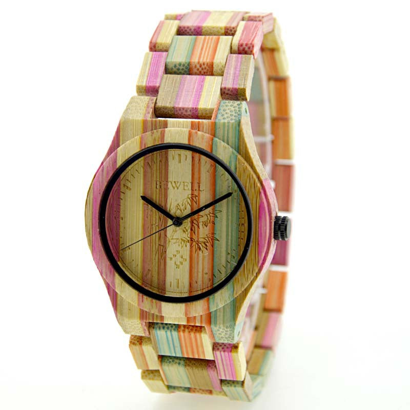 Stylish and cool bamboo watch