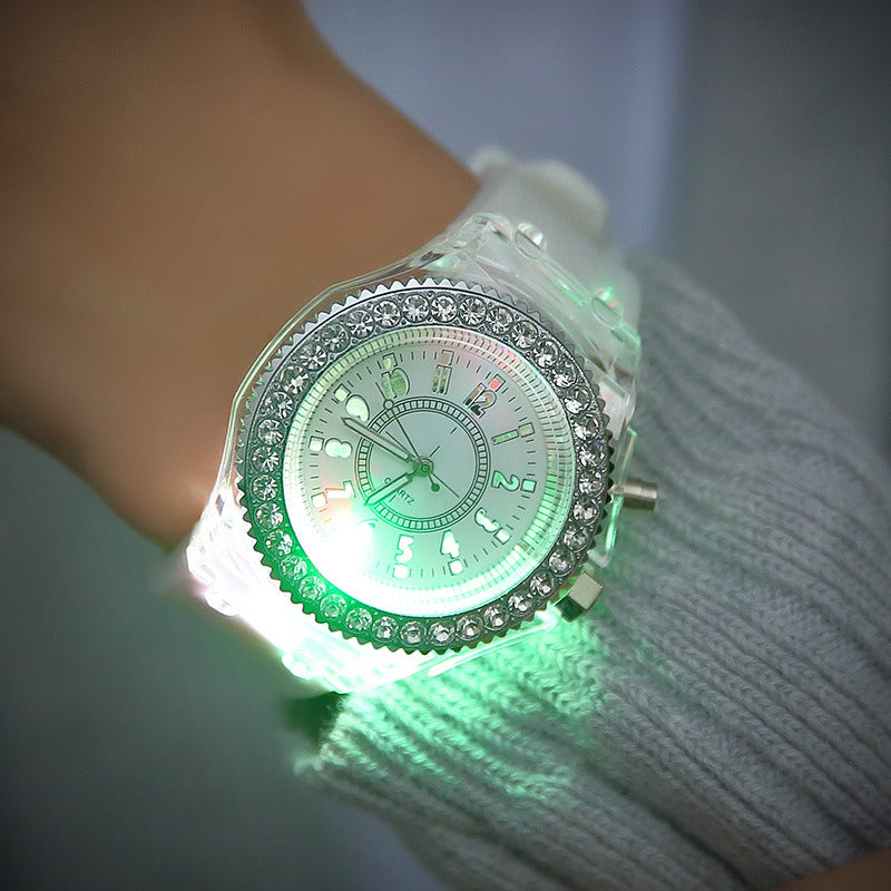 Led Harajuku silicone creative fashion trend male and female