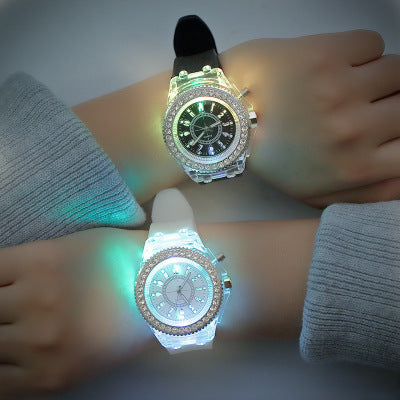 Led Harajuku silicone creative fashion trend male and female