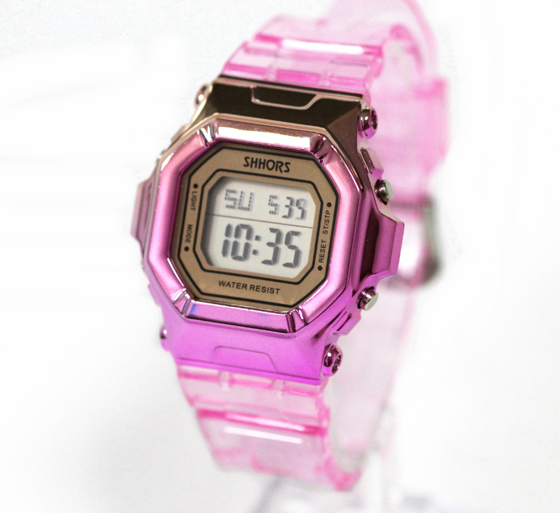 Gradient electronic watch