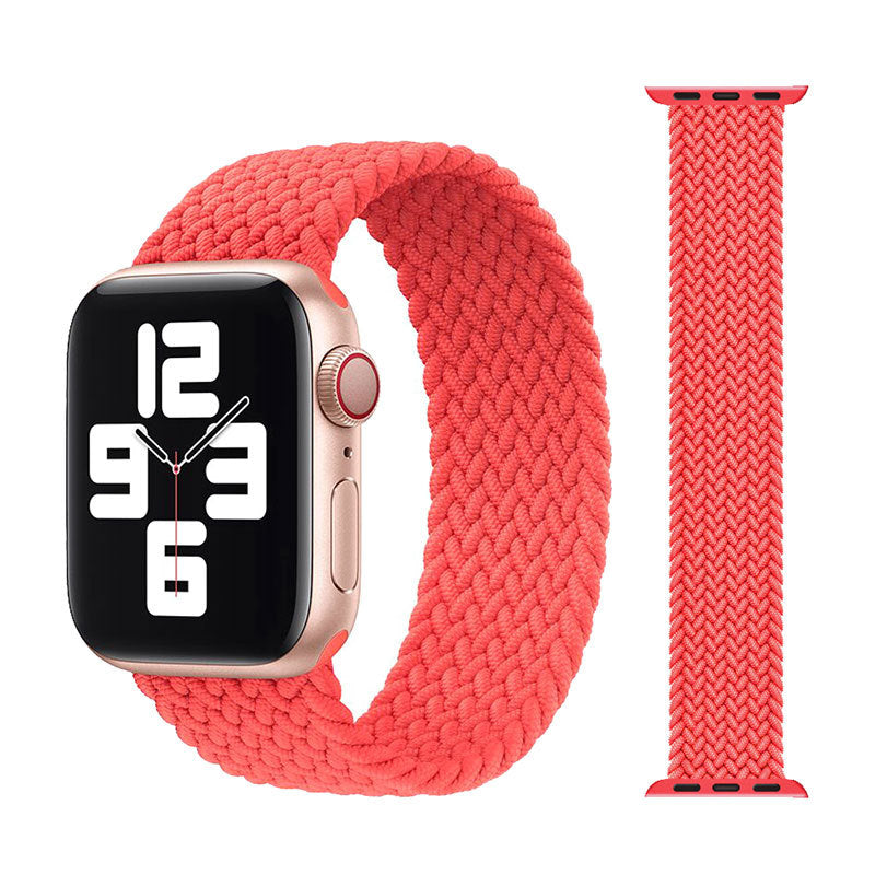 Fashion Trend New Watch Strap Elastic Single Loop Braided