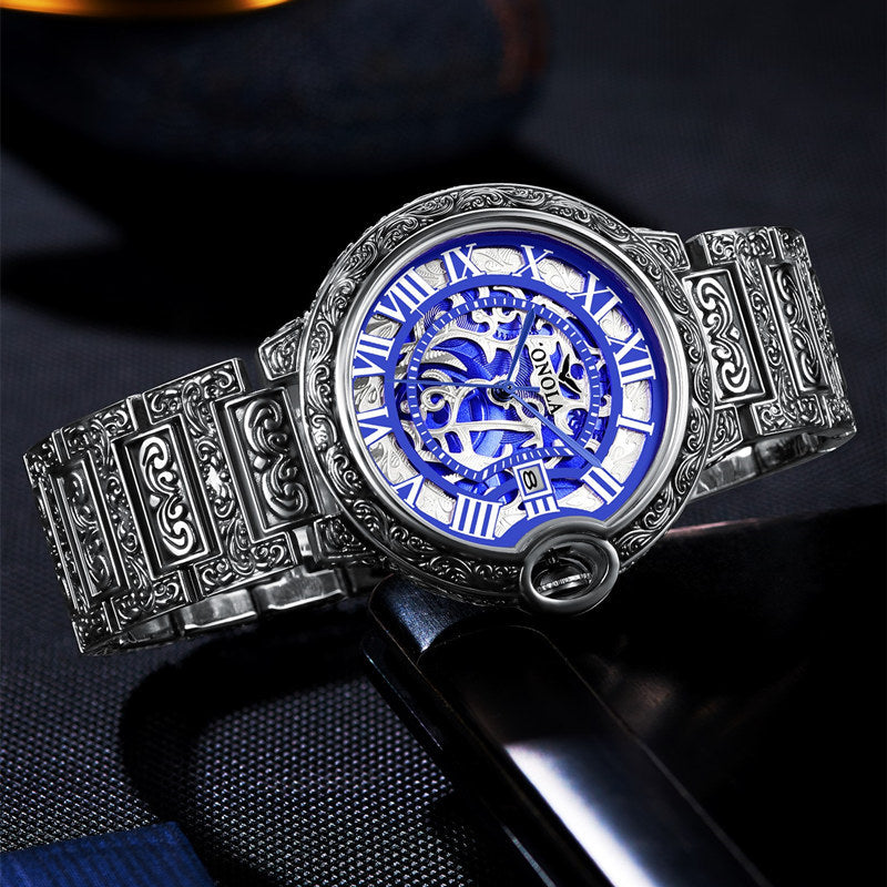 New cross-border hot style fashion retro quartz men's watch