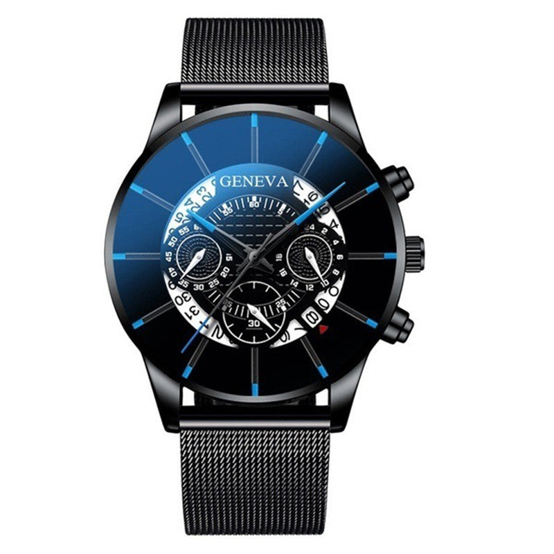 Three Eyes Men's Watch with Calendar