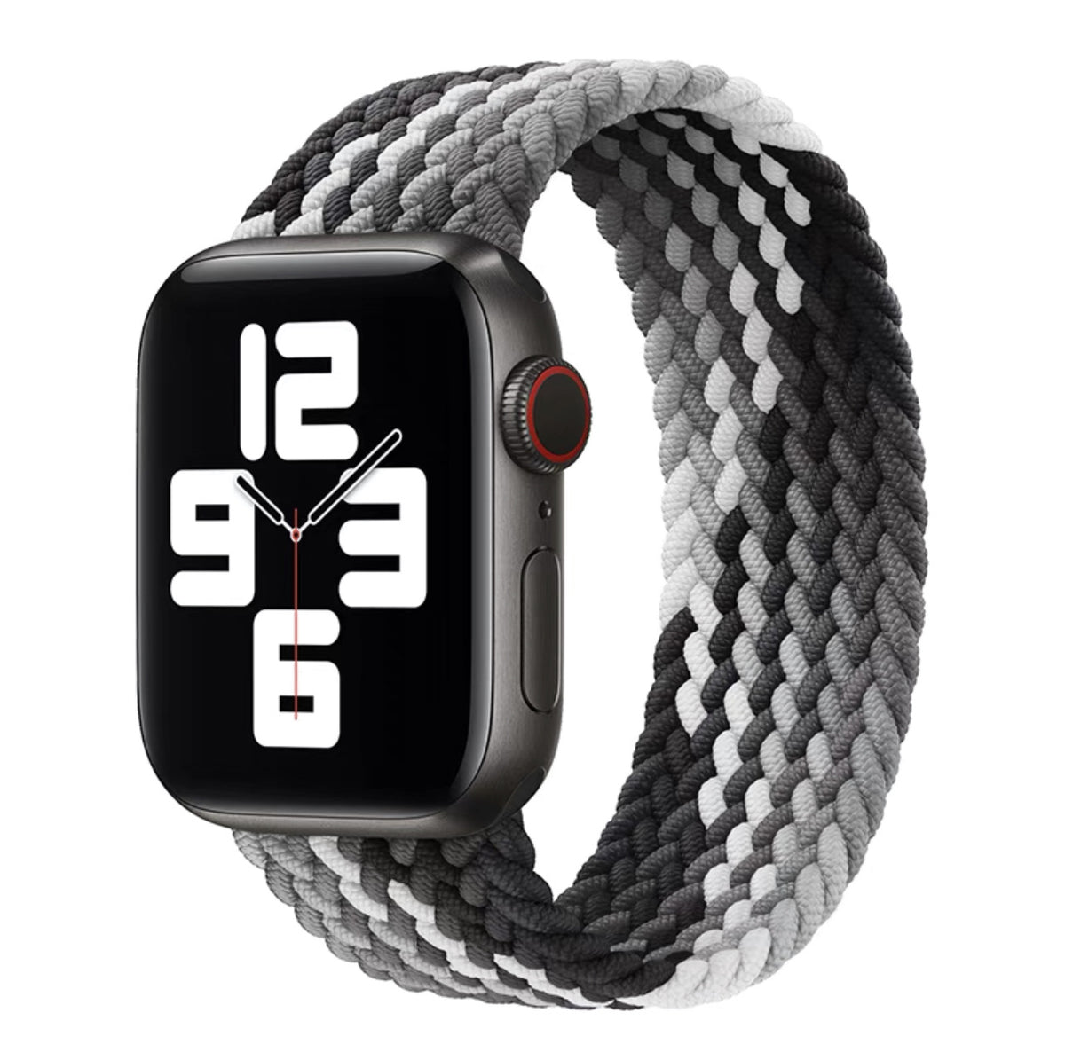 Fashion Trend New Watch Strap Elastic Single Loop Braided