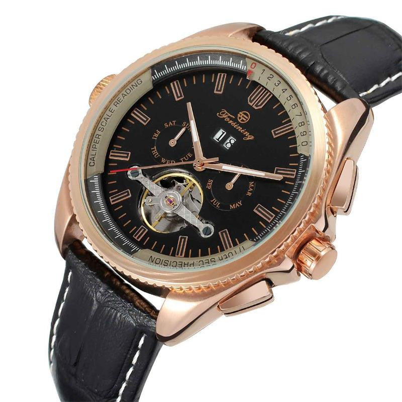 Men's fashion casual automatic mechanical watch