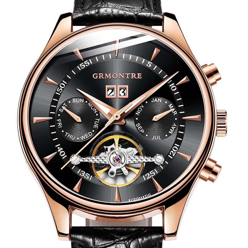 Fashion Automatic Male GRMONTRE Mechanical Watch