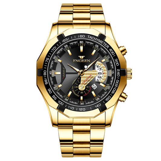 Men's Watch Relojes De Hombre Stainless Steel Luminous Classic Watches