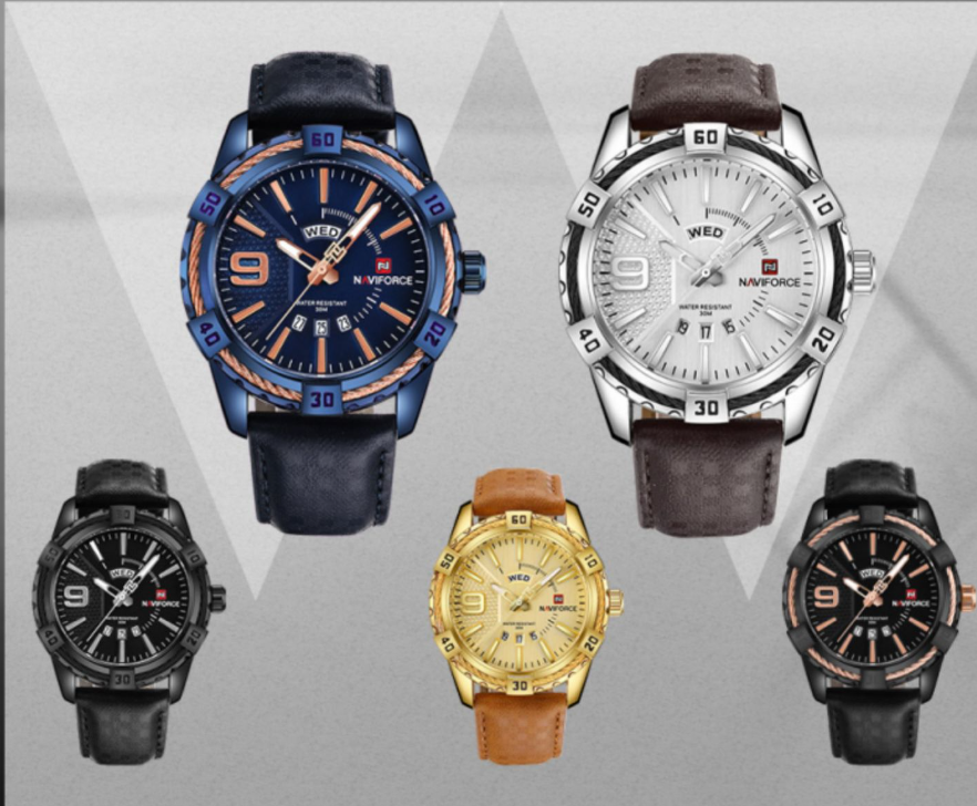 Men's Fashion Trend Personality Sports Large Dial Quartz Watch