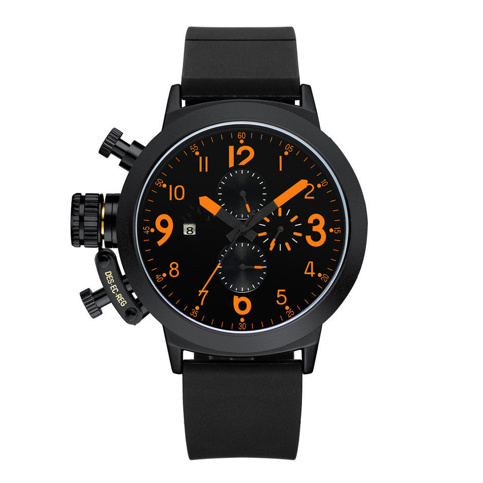 Stylish And Versatile Rubber Band Watch