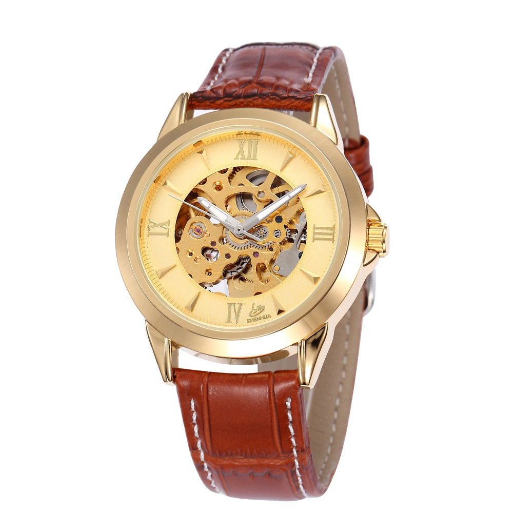 Business Hollow Automatic Mechanical Watch