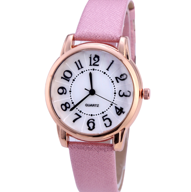 Drop Shipping Women Simple Dial Wristwatches Casual