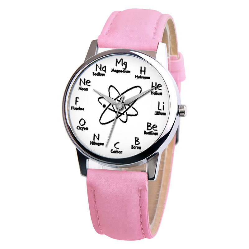 Chemical Molecular Fashion Watch Women's Watch Student Watch