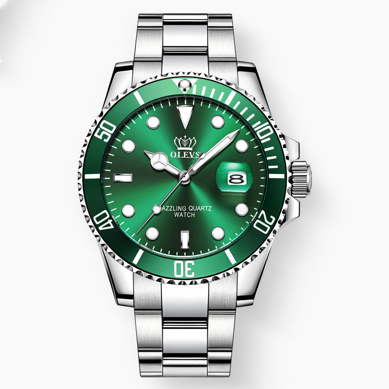 Lux Green Water Ghost Quartz Watch