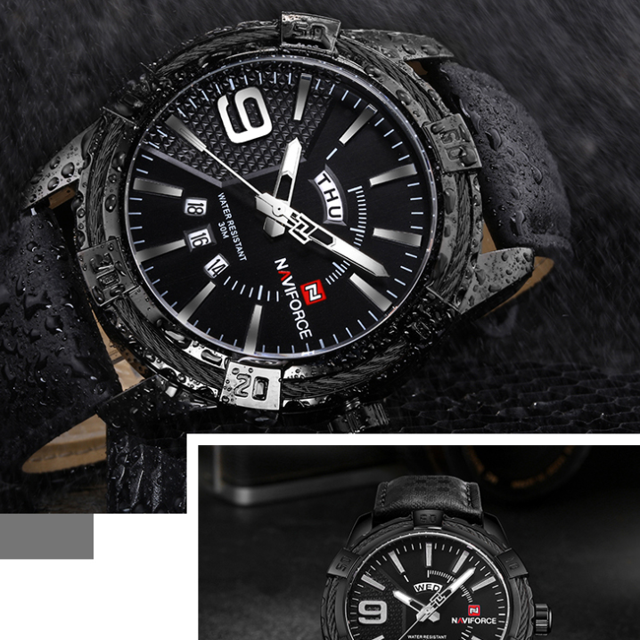 Men's Fashion Trend Personality Sports Large Dial Quartz Watch