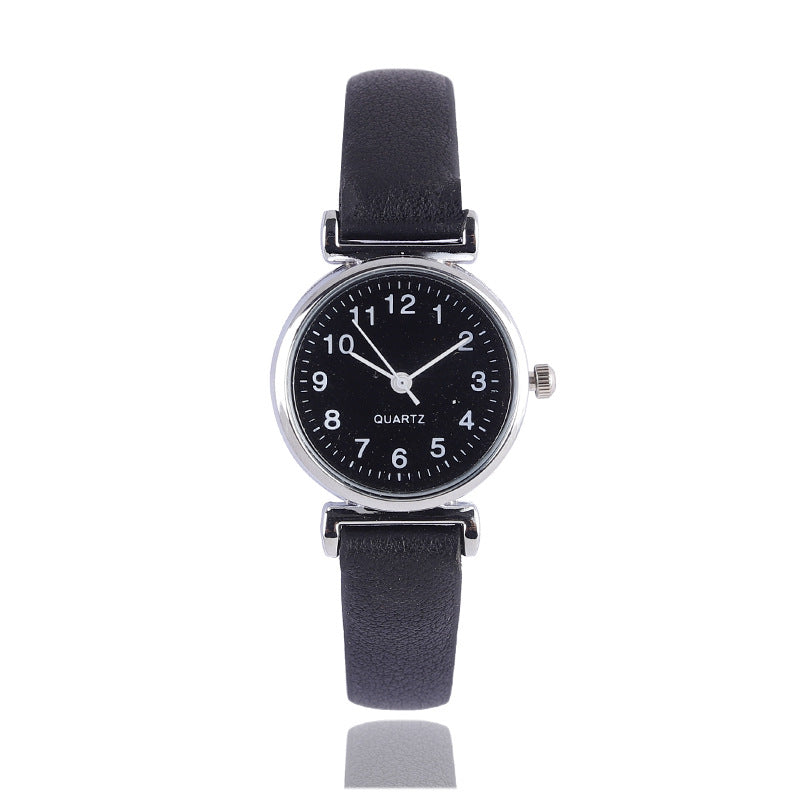 Fine-belt small dial digital watch