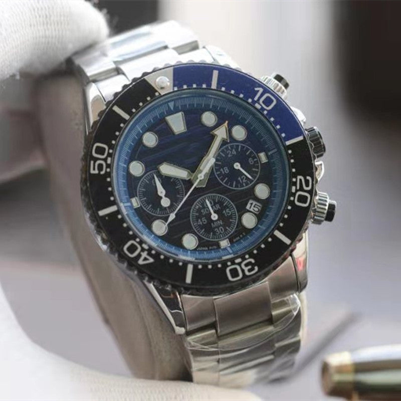 Men's Stainless Steel Quartz Business Watch