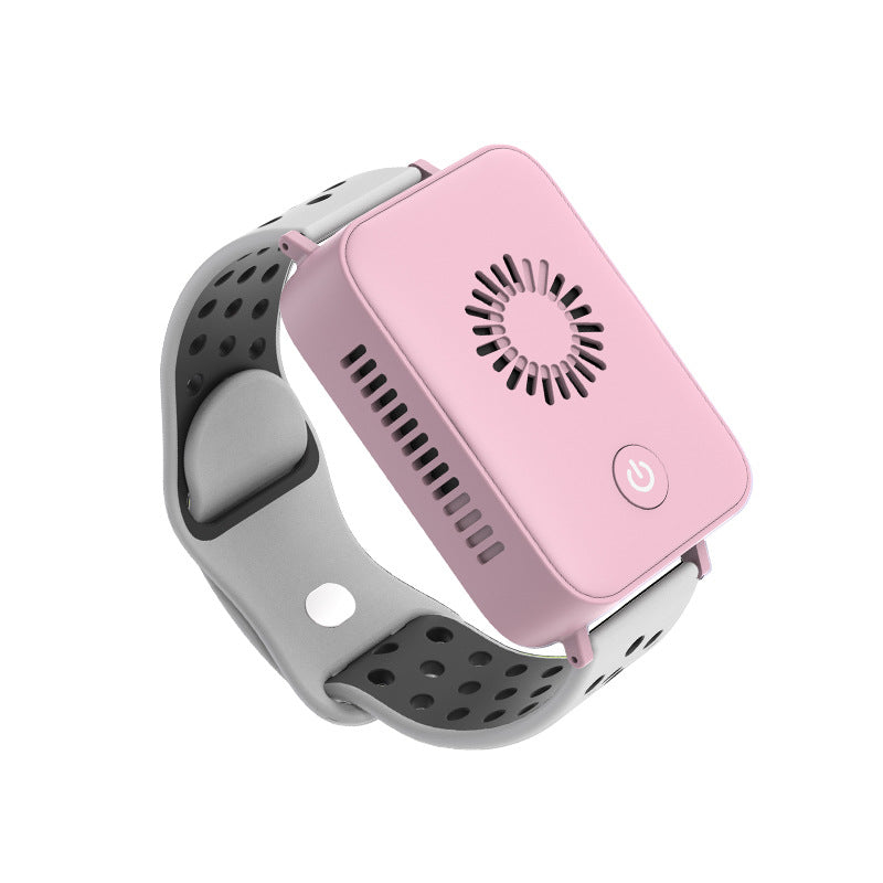 Air Conditioning Bracelet Rechargeable USB Mini Watch Fan