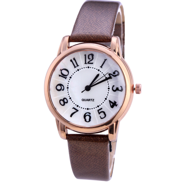 Drop Shipping Women Simple Dial Wristwatches Casual