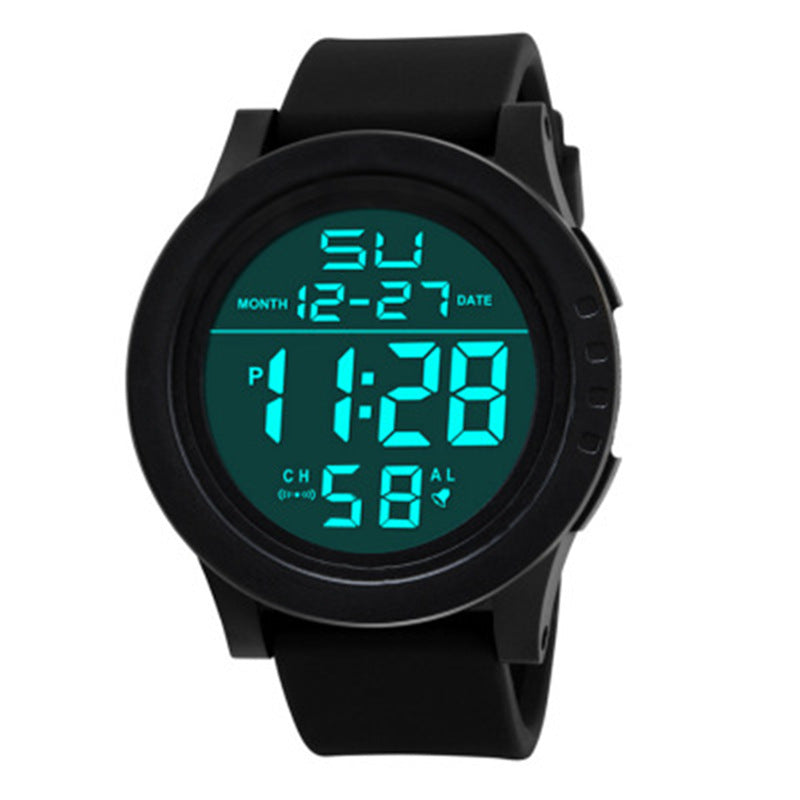 Fashion Big Dial Outdoor Sports Waterproof Watch