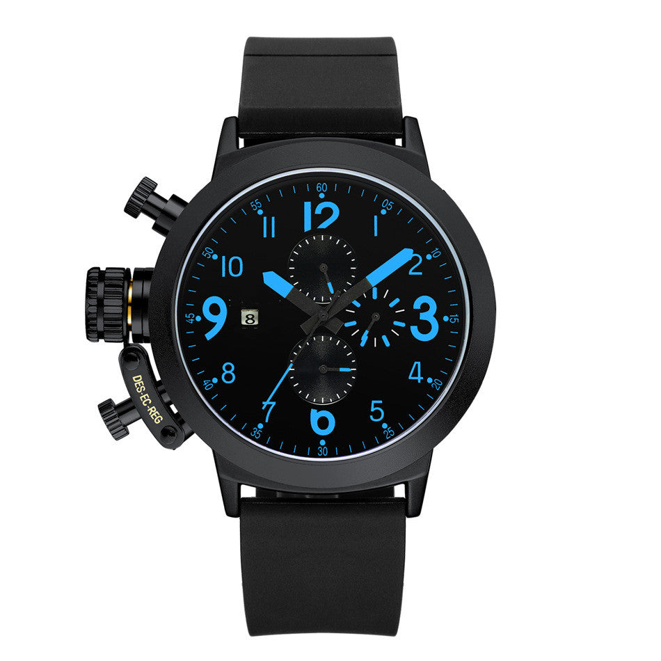 Stylish And Versatile Rubber Band Watch