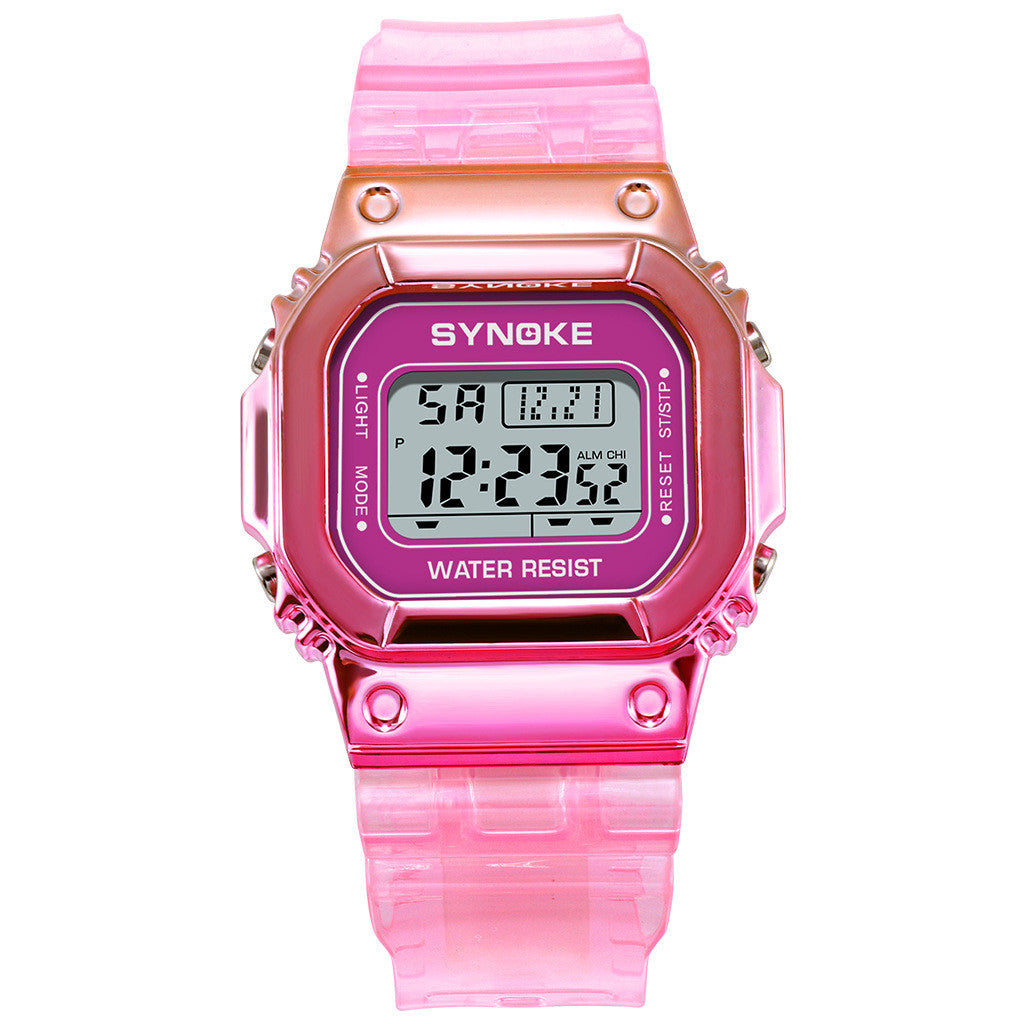 SYNOKE Colorful Chameleon Electronic Watch