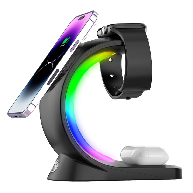 Light Charging Station For Airpods Pro I-phone Watch