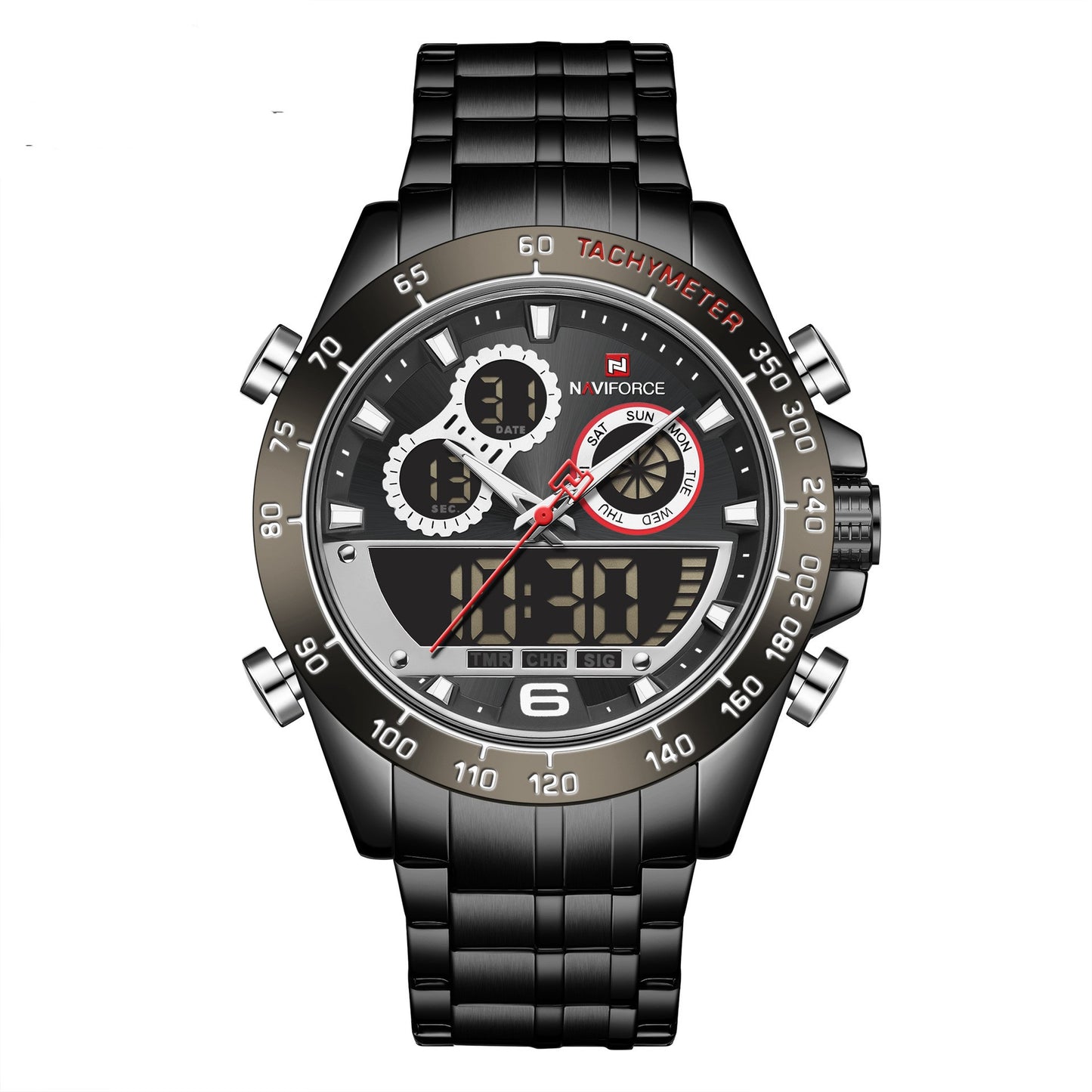 Water multifunctional luminous quartz watch