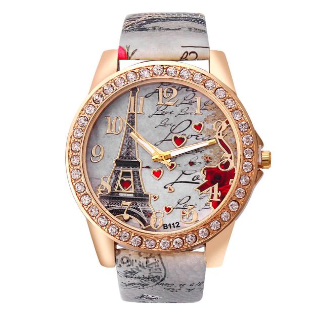 New Vintage Paris Eiffel Tower Women's Quartz Watch