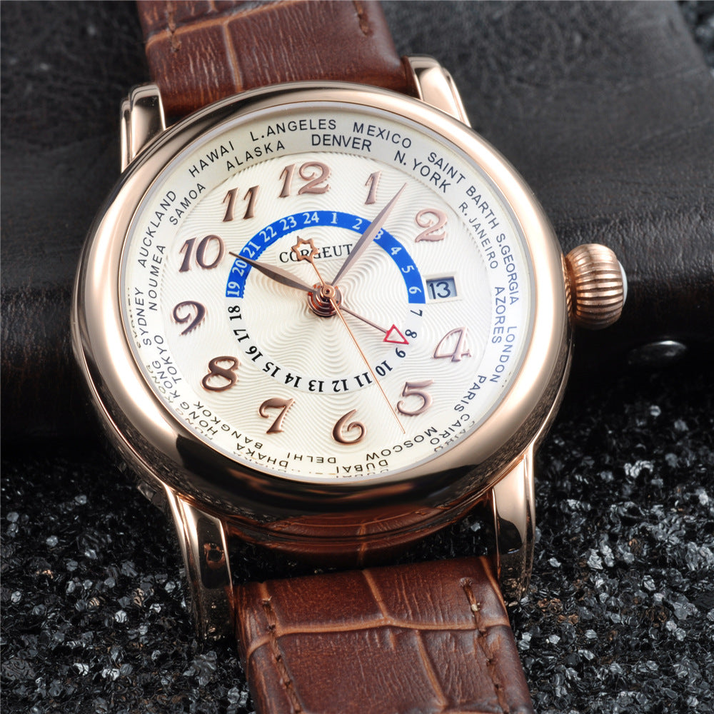 corgeut automatic mechanical watch