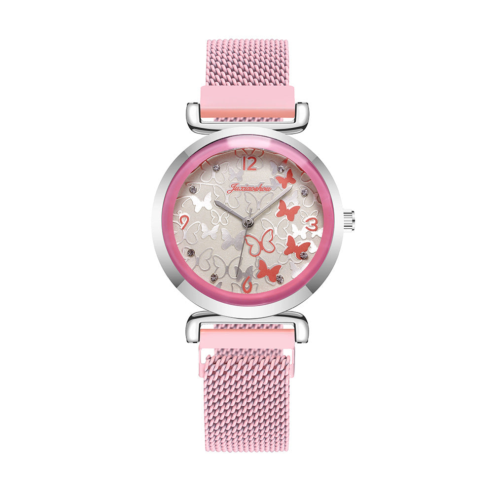 Creative Fashion Trendy Magnet Butterfly Ladies Watch