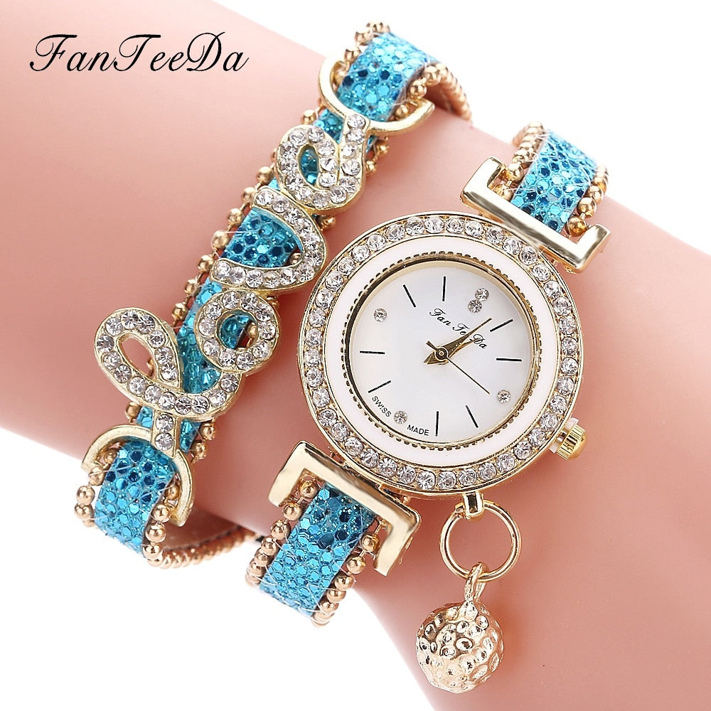 FanTeeDa Brand Women Bracelet Watches Ladies Watch