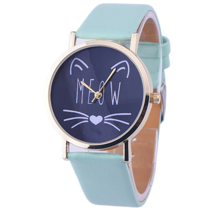 Watch watches women fashion watch  Luxury Cute Cat