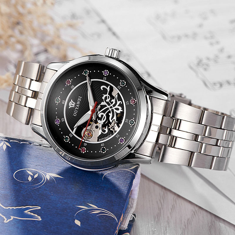 Hollow Love Automatic Mechanical Watch