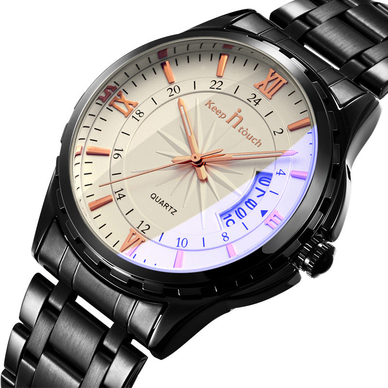 High-end waterproof quartz watch