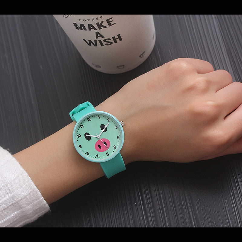 Digital Watch Female Simple Trend Casual Candy Color Watch
