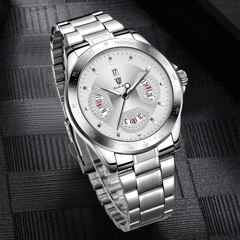 Automatic movement watch men's hollow calendar