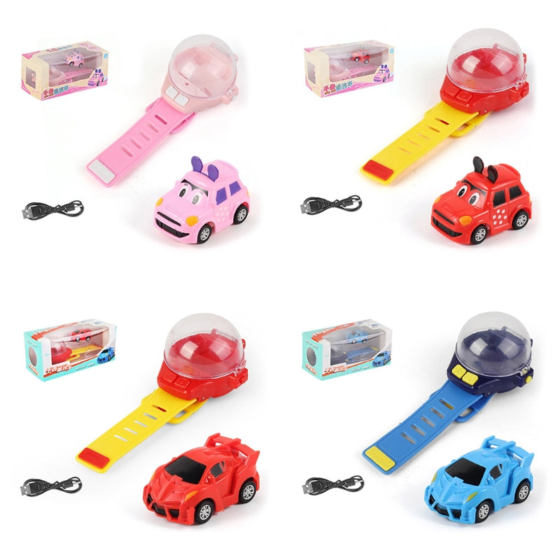 Children's Toy Car Watch Remote Control Car Mini Racing