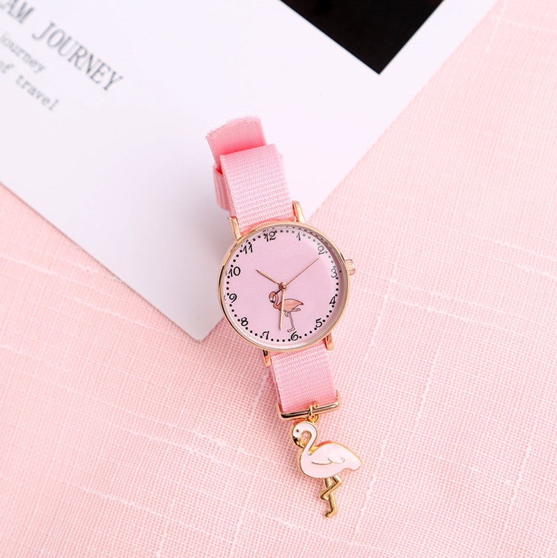 Girl Heart Watch Girl Cute Pendant Macaron Female Watch