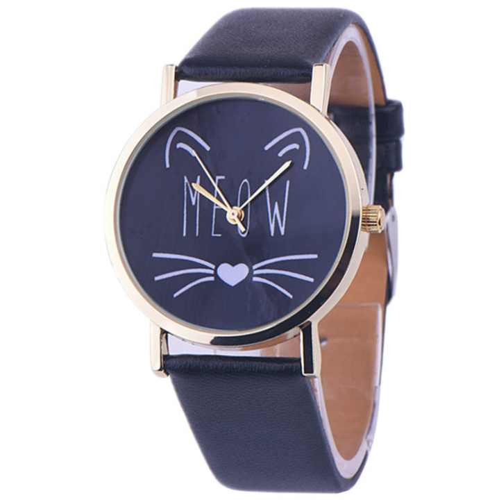 Watch watches women fashion watch  Luxury Cute Cat