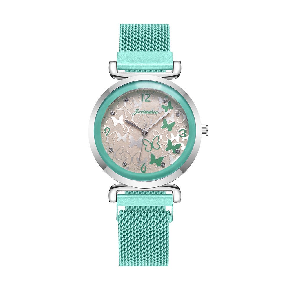 Creative Fashion Trendy Magnet Butterfly Ladies Watch