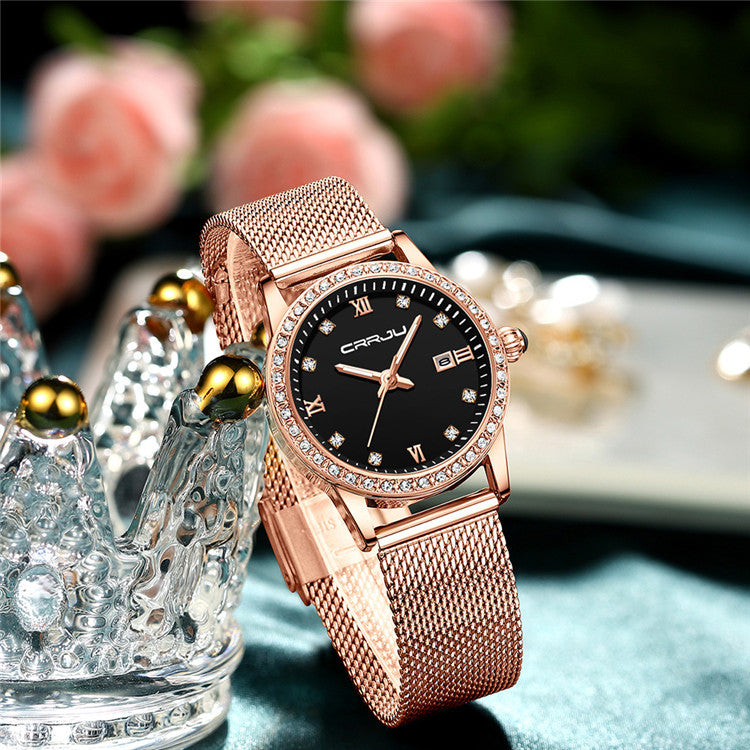 Ladies Fashion Simple Quartz Watch