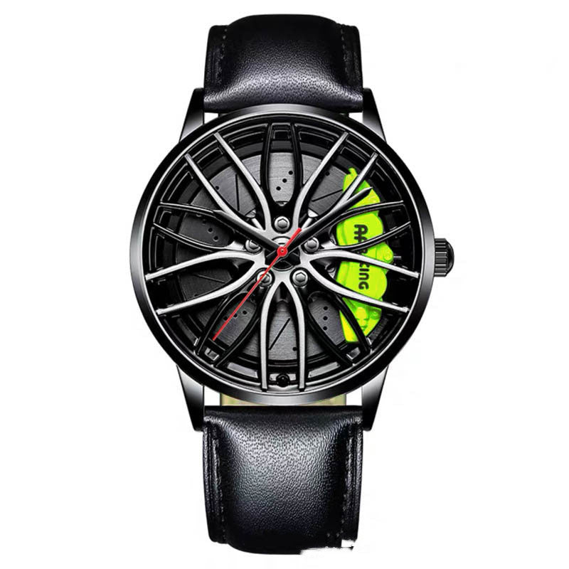Automatic Movement Watch Waterproof Wheel Style Non-mechanical Watch